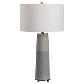 Abdel Gray Glaze Table Lamp