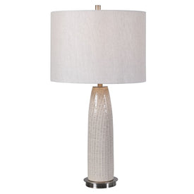 Delgado Light Gray Table Lamp