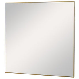 Alexo Gold Square Wall Mirror