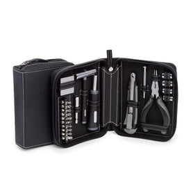 22-Piece Tool Set in Black Leatherette Case