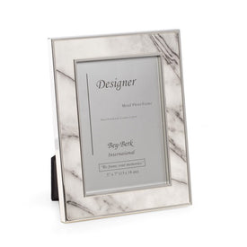 5" x 7" Marble Design Photo Frame with Easel Back