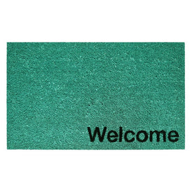 Collins Sea Green Pastel Welcome 24" x 36" Doormat