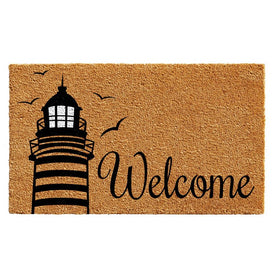 Lighthouse Welcome 17" x 29" Doormat