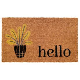 Yellow Bouquet 17" x 29" Doormat