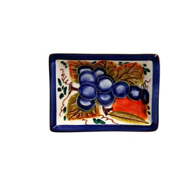 Alentejo Terracotta 4" Rectangular Dipping Plate - Set of 6