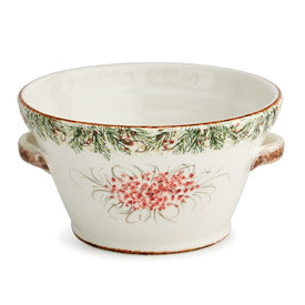 Natale Small Handled Bowl