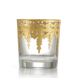 Vetro Gold Double Old Fashioned Glass