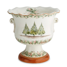 Natale Footed Cachepot