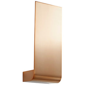 Halo Single-Light Small Wall Sconce - Satin Copper