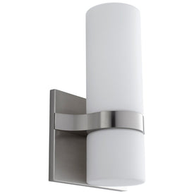 Olio Two-Light LED Wall Sconce - Satin Nickel