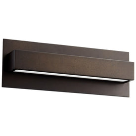 Alcor Single-Light 13" Bathroom Vanity Fixture - Oiled Bronze