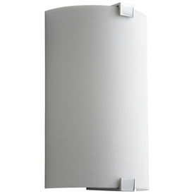 Siren Single-Light LED Wall Sconce with Acrylic Shade - Polished Chrome