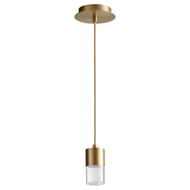 Spirit Single-Light 5" LED Mini Pendant - Aged Brass