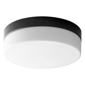 Zuni Single-Light 11.25" LED Flush Mount Ceiling Fixture - Black