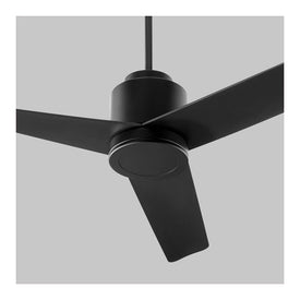 Adora 52" Three-Blade Indoor/Outdoor Ceiling Fan - Black