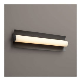 Wave Two-Light 23" LED Bathroom Vanity Fixture - Black