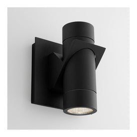 Razzo Two-Light LED Outdoor Wall Sconce - Black