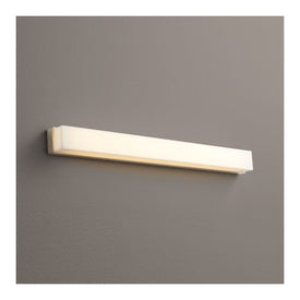 Adagio Single-Light 26" 120-Volt Bathroom Vanity Fixture - Satin Nickel