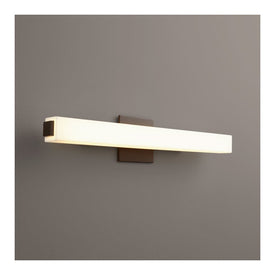Adelphi Single-Light 12-Watt LED Bathroom Vanity Fixture - Oiled Bronze