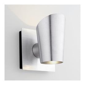 Pilot Two-Light LED Outdoor Wall Sconce - Brushed Aluminum
