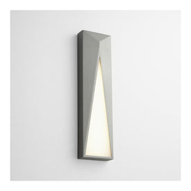 Elif Single-Light Outdoor Wall Sconce - Gray