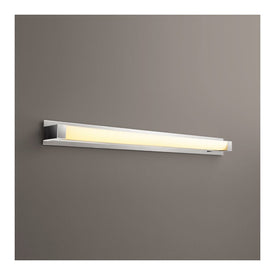 Balance Two-Light 53" LED Bathroom Vanity Fixture - Polished Nickel