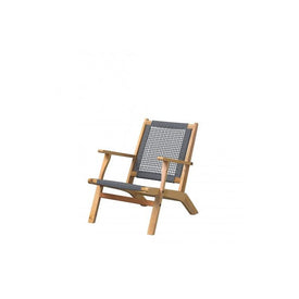 Vega Natural Stain Outdoor Chair - Gray