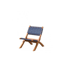 Sava Folding Outdoor Chair - Navy Blue