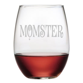 Momster Stemless Wine Glass and Gift Box