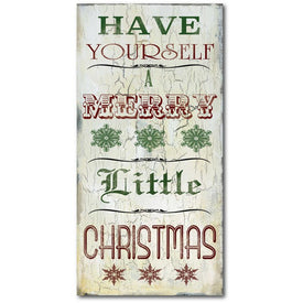 Merry Little Christmas Gallery-Wrapped Canvas Wall Art