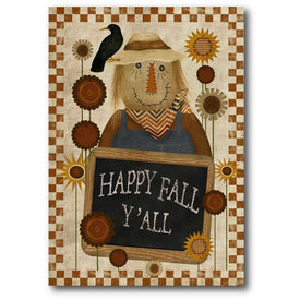 Happy Fall Gallery-Wrapped Canvas Wall Art