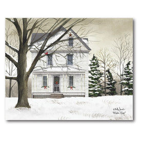 White Christmas Gallery-Wrapped Canvas Wall Art