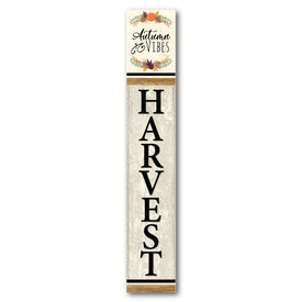 Autumn Vibes Harvest Wood Wall Sign