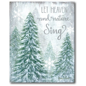 Let Heaven and Nature Sing Gallery-Wrapped Canvas Wall Art