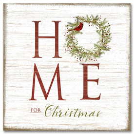 Home For Christmas Gallery-Wrapped Canvas Wall Art