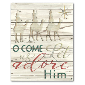 Come & Adore Him Gallery-Wrapped Canvas Wall Art