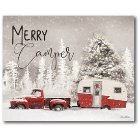 Merry Camper Gallery-Wrapped Canvas Wall Art
