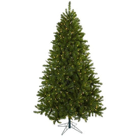 7.5' Pre-Lit Artificial Windermere Christmas Tree with Clear Lights