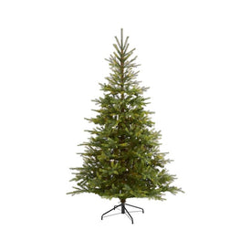 7' Unlit Artificial North Carolina Spruce Christmas Tree