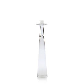 Alina Medium Glass Taper Candle Holder