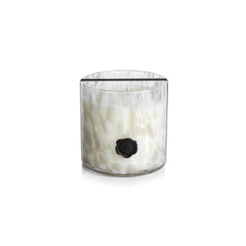 AG Opal Glass Three-Wick Candle Jar - Gardenia
