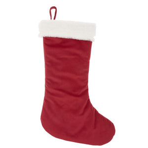 QY424-RED Holiday/Christmas/Christmas Stockings & Tree Skirts