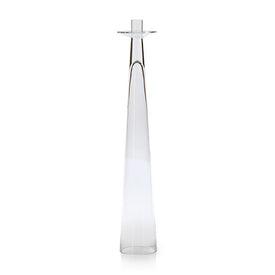 Alina Large Glass Taper Candle Holder