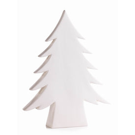 Teton 16.5" Tall White Ceramic Tree