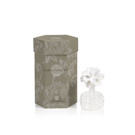 Mini Grand Casablanca Porcelain Diffuser - White Hibiscus