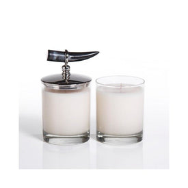 Casablanca Horn Scented Candle Jars Set of 2