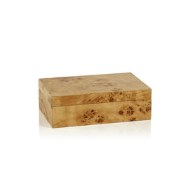 Dubbo Burl Wood Design Decorative Box