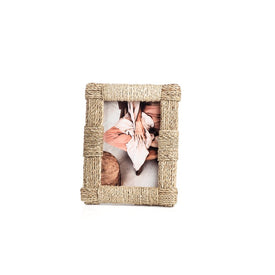 Abaca Rope 5" x 7" Photo Frame