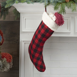 QY425-RED Holiday/Christmas/Christmas Stockings & Tree Skirts