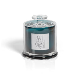 AG Candle Jar with Cloche - Blue Marine